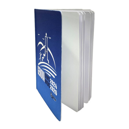 Block notes  14.7 x 21 x 1.5 cm con Copertina Personalizzata Orienteering World Cup 2024
